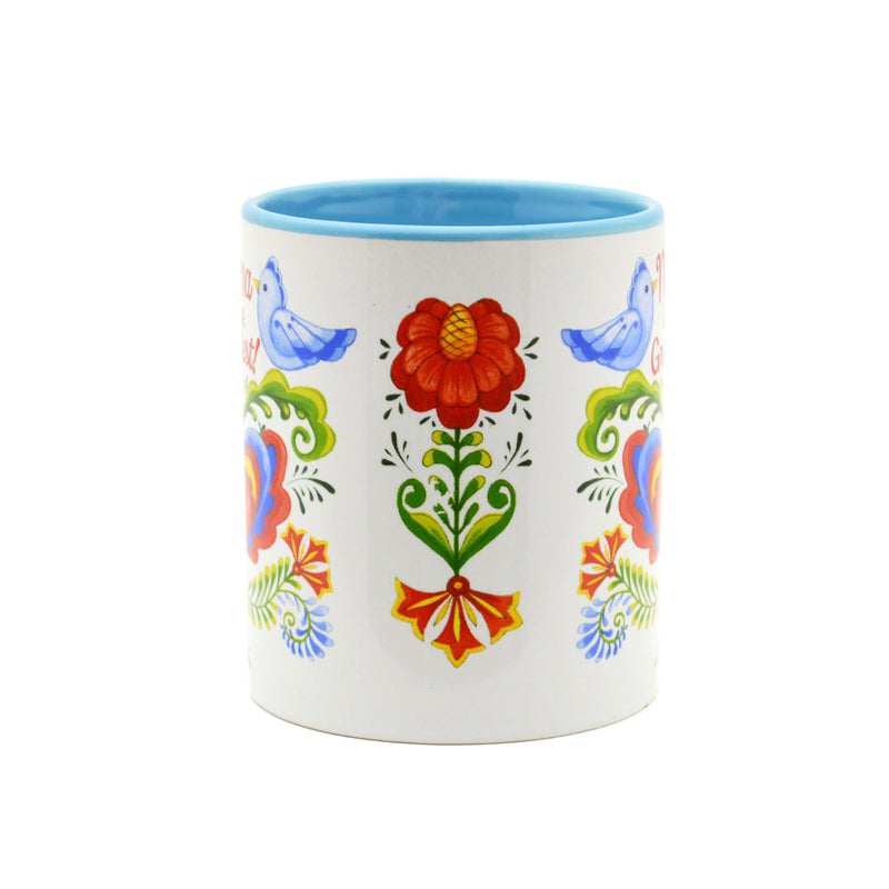 "Nana is the Greatest" / Bird Design Coffee Mug - ScandinavianGiftOutlet