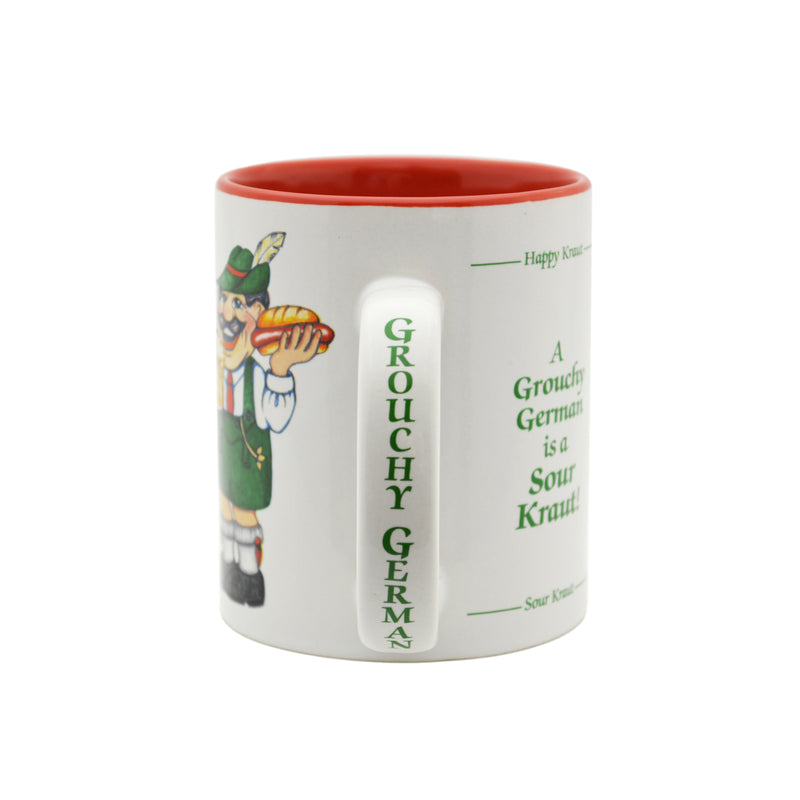 "A Grouchy German is a Sour Kraut" Coffee Mug - ScandinavianGiftOutlet