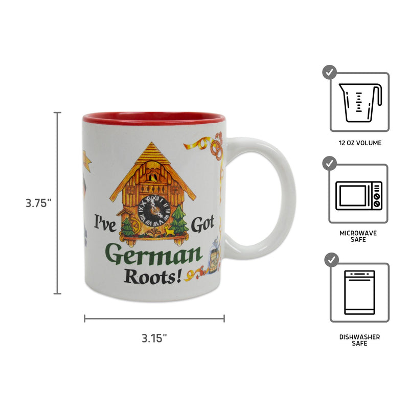 German Gift Coffee Mug "I've Got German Roots"