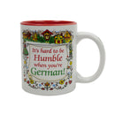 German Gift Coffee Mug "Humble German"