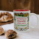 German Gift Coffee Mug "Humble German"