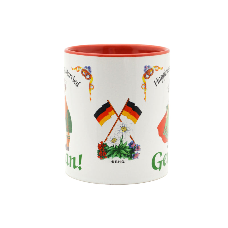 "Happiness is Being Married To A German" Coffee Mug - ScandinavianGiftOutlet