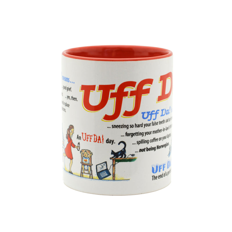 Uff Da! Coffee Mug Funny Saying - ScandinavianGiftOutlet