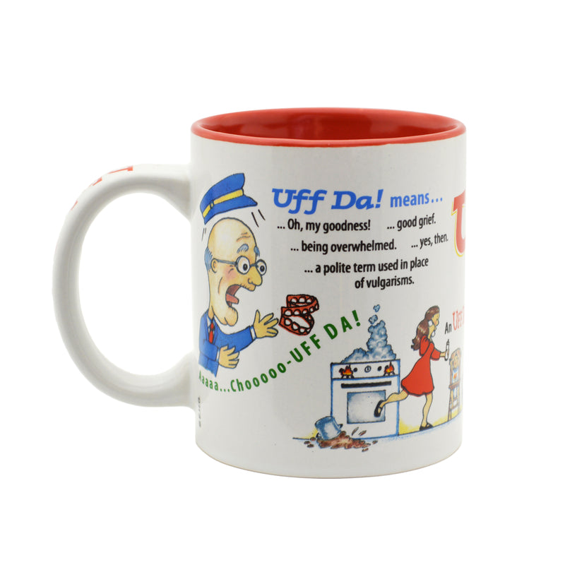 Uff Da! Coffee Mug Funny Saying - ScandinavianGiftOutlet