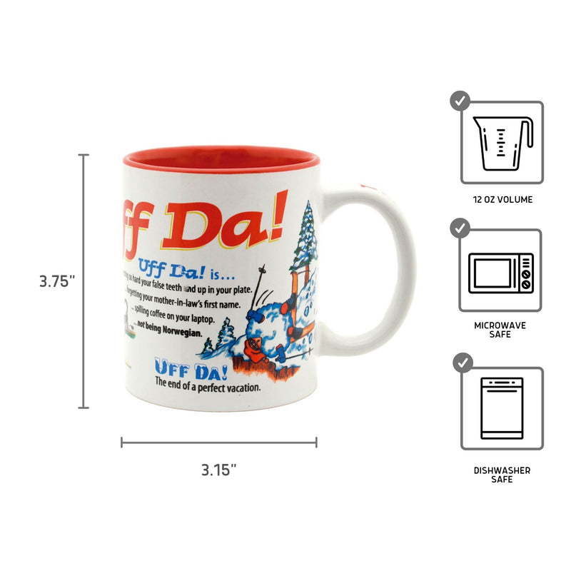 Uff Da! Coffee Mug Funny Saying