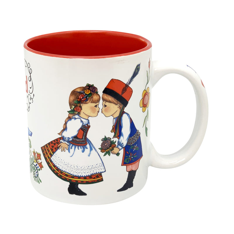 Ceramic Polish Gift Idea Coffee Mug "I Love Poland"