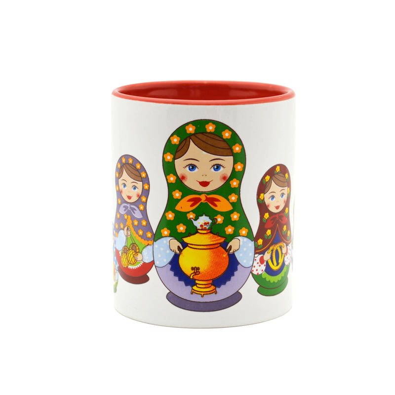 Russian Nesting Dolls Coffee Mug - ScandinavianGiftOutlet