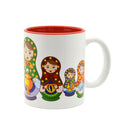 Russian Nesting Dolls Coffee Mug - ScandinavianGiftOutlet