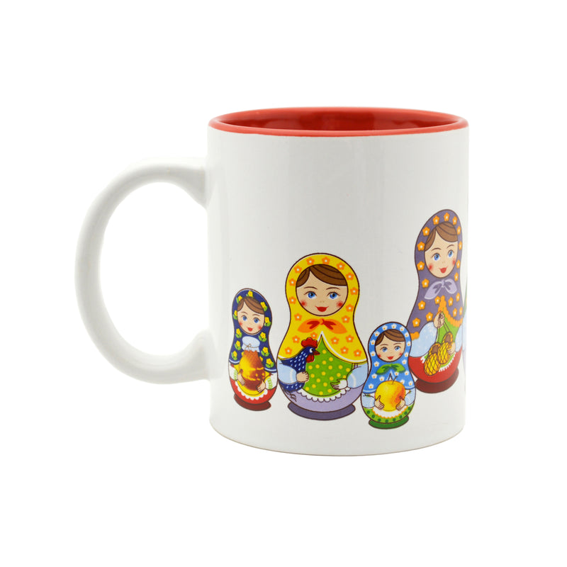 Russian Nesting Dolls Coffee Mug - ScandinavianGiftOutlet