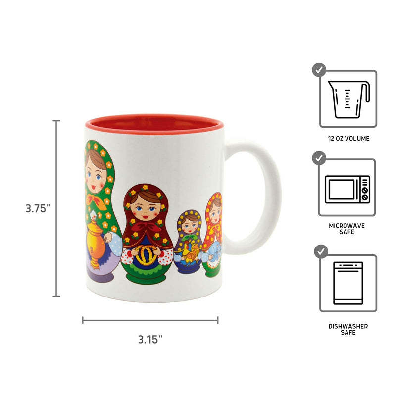 Russian Nesting Dolls Coffee Mug