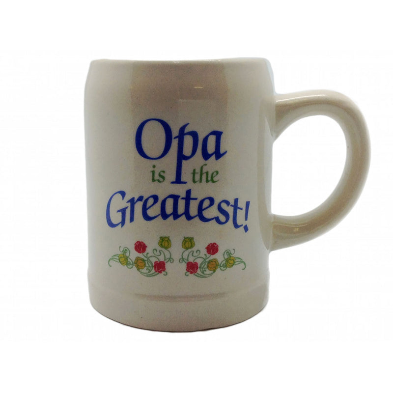 Opa Gifts German Coffee Cup: "Opa is the Greatest"