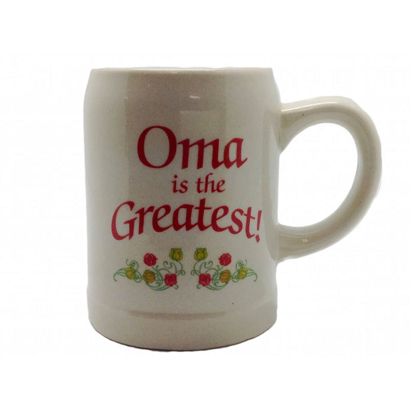 Gift for Oma German Coffee Cup: "Oma is the Greatest"