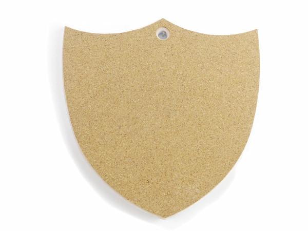 Ceramic Decoration Shield: Red Dala Horse
