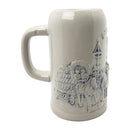 Collectible Oktoberfest Beerwagon Engraved Stoneware Stein 