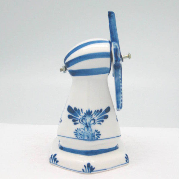 Blue & White Decorative Windmill - ScandinavianGiftOutlet