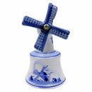 Ceramic Blue and White Decorative Windmill - ScandinavianGiftOutlet