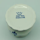 Blue Votive Candles with Tulip Design - ScandinavianGiftOutlet