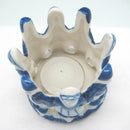 Blue Votive Candles with Dutch Children - ScandinavianGiftOutlet