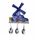 Ceramic Spoon Holder Delft Blue - ScandinavianGiftOutlet