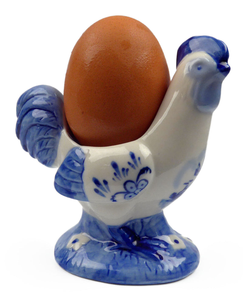 Egg Cup Holder Standing Color Ceramic Chicken - ScandinavianGiftOutlet