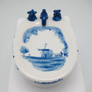 Ceramic Soap Dish Delft Blue - ScandinavianGiftOutlet