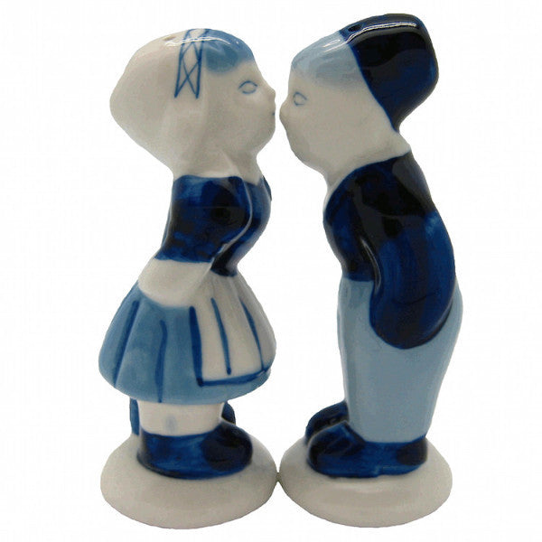 Collectible Salt and Pepper Shakers: Delft Kiss - ScandinavianGiftOutlet