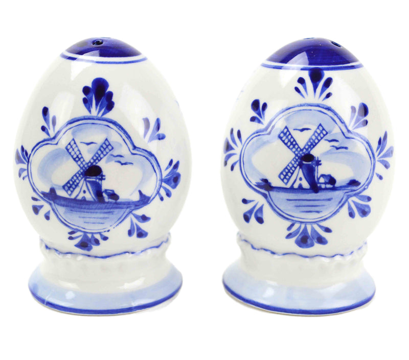 Ceramic Salt and Pepper Shakers: Egg Set - ScandinavianGiftOutlet