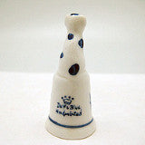 Collectible Thimble Blue and White Dog - ScandinavianGiftOutlet