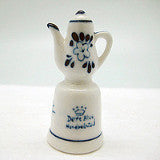 Collectible Thimble Blue and White Teapot - ScandinavianGiftOutlet