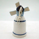 Collectible Thimble Blue and White Windmill - ScandinavianGiftOutlet