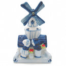 Decorative Windmill & Kissing Couple - ScandinavianGiftOutlet