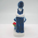 Ceramic Delft Blue Kiss with Tulips - ScandinavianGiftOutlet