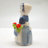 Collectible Miniature Girl with Tulips - ScandinavianGiftOutlet
