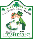 Irish: Ceramic Cheeseboard w/ Cork Backing - ScandinavianGiftOutlet