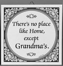 Tile Quotes: Grandma's Home - ScandinavianGiftOutlet