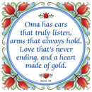 Gift For Oma: Oma Heart of Gold.. - ScandinavianGiftOutlet