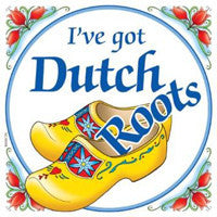 Decorative Wall Plaque: Got Dutch Roots - ScandinavianGiftOutlet