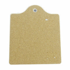 Czech: Ceramic Cheeseboard w/ Cork Backing - ScandinavianGiftOutlet