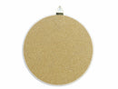 Round Ceramic Plaque: Edelweiss - ScandinavianGiftOutlet
