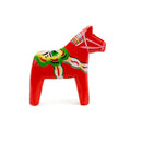 Small Red Swedish Dala Horse Wooden Figurine
