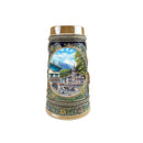European Summer .5 Liter Embossed Ceramic Beer Stein
