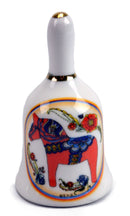 Fridge Magnet Bell Red Dala Horse 