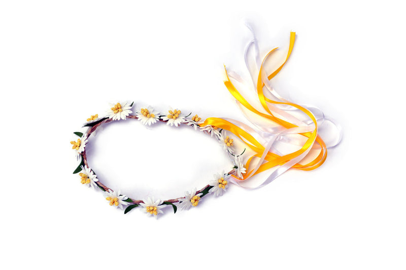 Oktoberfest Festival Garland: Alpine Edelweiss - ScandinavianGiftOutlet