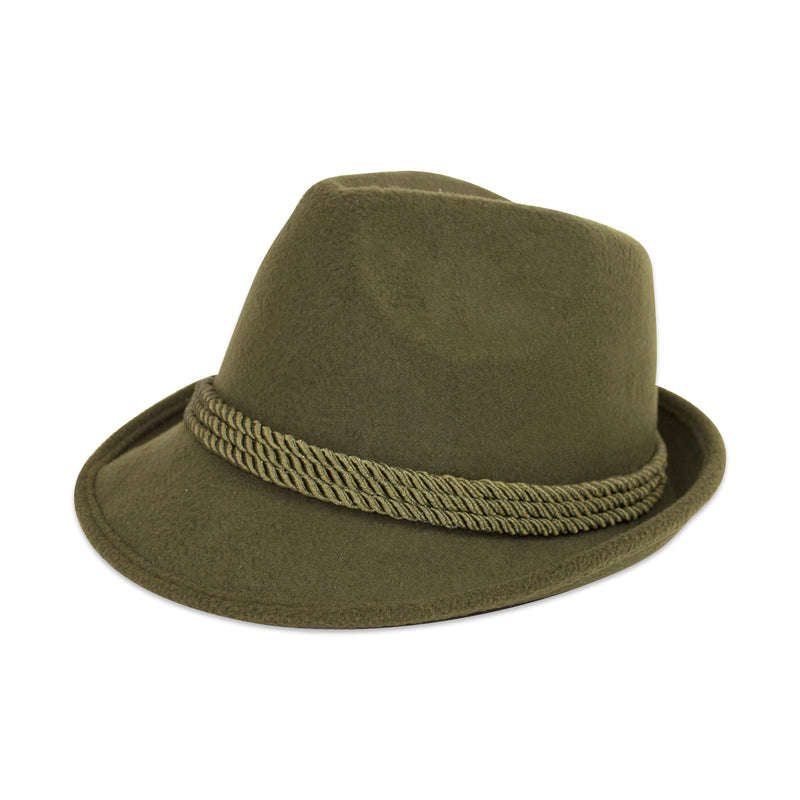 Deluxe Green German Fedora - ScandinavianGiftOutlet