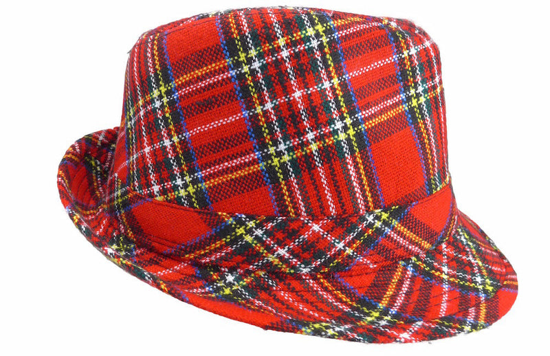Scottish Felt Fedora Hat - ScandinavianGiftOutlet