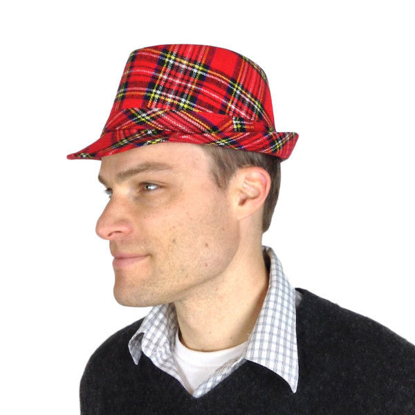 Scottish Felt Fedora Hat - ScandinavianGiftOutlet