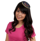 Costume Party Hat Mini Sombrero Black and Gold trim - ScandinavianGiftOutlet