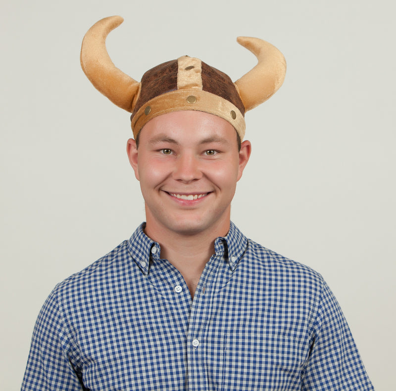 Viking Hat: Brown Cloth - ScandinavianGiftOutlet