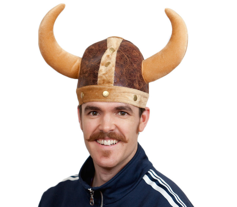 Viking Hat: Brown Cloth - ScandinavianGiftOutlet