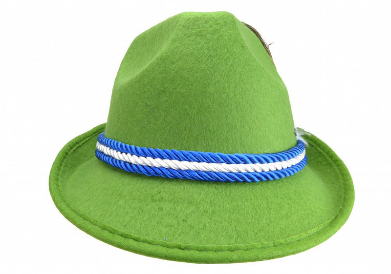 Oktoberfest Felt Fedora Mint - ScandinavianGiftOutlet